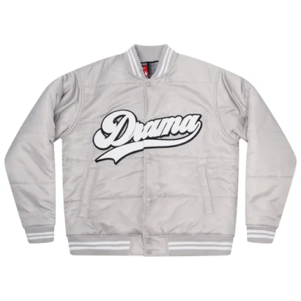 GREY STADIUM JACKET