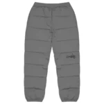 DARK GREY DUCK DOWN PUFFAH PANTS