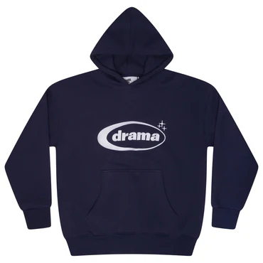 NAVY OVAL HOOD